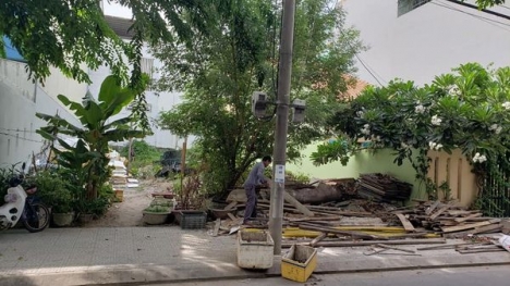 Bán lô đất mặt tiền đường Thế Lữ, quận Sơn Trà.