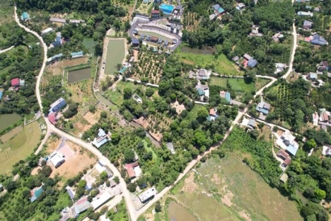 BÁN ĐẤT SIÊU ĐẸP Ở CƯ YÊN,TT LƯƠNG SƠN,HB,2153M2,BÁN SUỐI TO,ĐƯỜNG TO, 3,5TR/M2
