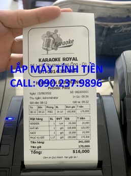 Máy Tính Tiền cho quán Karaoke, Bida