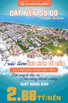 bán đất nền sổ đỏ vị trí vàng khu đô thị trung tâm hành chính thị xã Đông Hòa tỉnh Phú Yên