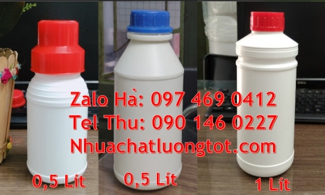 chai nhựa đựng nông dược Chai 30ml đựng thuốc sâu, chai 30 ml đựng mẫu thử, Chai 250 ml đựng thuốc