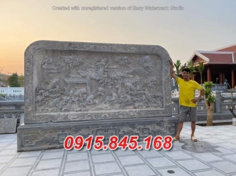 85+ Thái bình cuốn thư đá nhà thờ họ đẹp bán