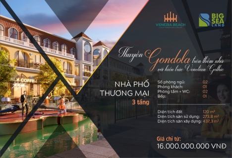 cao tầng VENEZIA BEACH full nội thất 70m2