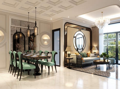 CĂN HỘ PHONG CÁCH INDOCHINE - ĐIỂM NHẤN ĐỘC ĐÁO CỦA KHU NHÀ MẪU PHÚ ĐÔNG GROUP