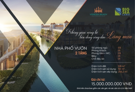 cao tầng VENEZIA BEACH full nội thất 70m2