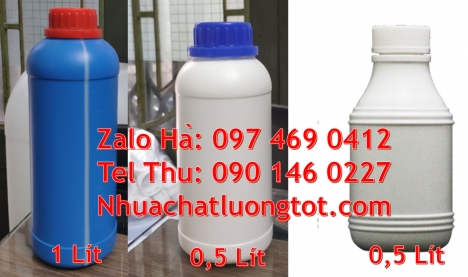 chai nhựa đựng nông dược Chai 30ml đựng thuốc sâu, chai 30 ml đựng mẫu thử, Chai 250 ml đựng thuốc
