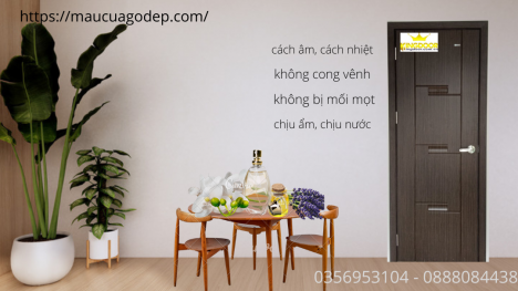 Cửa nhựa giả gỗ tại Đồng Tháp