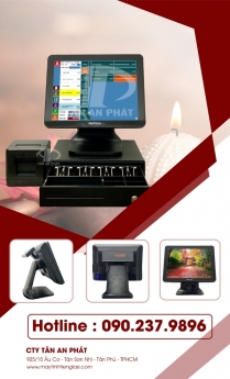 MÁY TÍNH TIỀN POS GIÁ RẺ CHO NHÀ HÀNG / CAFE / KARAOKE/ BIDA