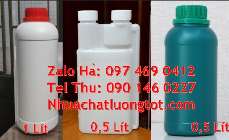 chai nhựa đựng nông dược Chai 30ml đựng thuốc sâu, chai 30 ml đựng mẫu thử, Chai 250 ml đựng thuốc