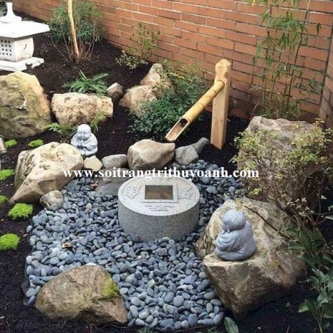 Sỏi trang trí thác nước tại tphcm