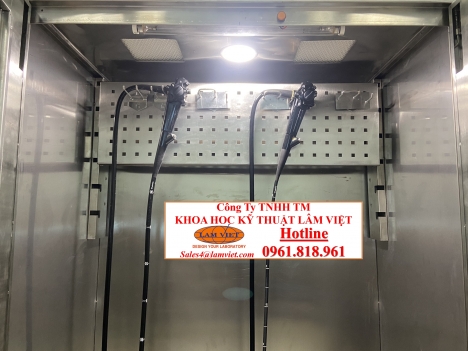 Tủ bảo quản ống nội soi bằng inox 304 đạt chuẩn