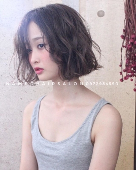 Uốn Sóng Nước Cắt Tóc Ngắn Đẹp Giá Rẻ Hoài Đức - Nam Đỗ Hair Salon