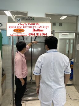 Tủ bảo quản ống nội soi bằng inox 304 đạt chuẩn