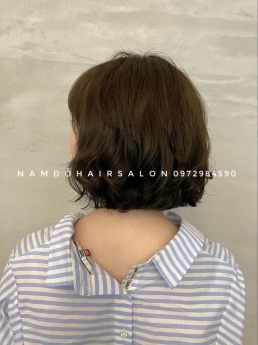 Uốn Sóng Nước Cắt Tóc Ngắn Uy Tín Giá Rẻ Hoài Đức - Nam Đỗ Hair Salon