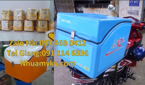 Thùng ship hàng giữ nhiệt, Thùng giao bưu phẩm Thùng giao hàng hỏa tốc, Thùng chở hàng giữ nhiệt đa