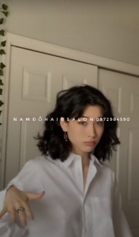Uốn Sóng Lọn To Cắt Tóc Ngắn Uy Tín Giá Rẻ Hoài Đức - Nam Đỗ Hair Salon