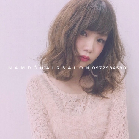 Uốn Xoăn Sóng Cắt Tỉa Tóc Ngắn Mái Mưa Đẹp Giá Rẻ Hoài Đức - Nam Đỗ Hair Salon