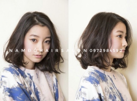 Uốn Sóng Cắt Tóc Ngắn Mái Mưa Uy Tín Giá Rẻ Hoài Đức - Nam Đỗ Hair Salon