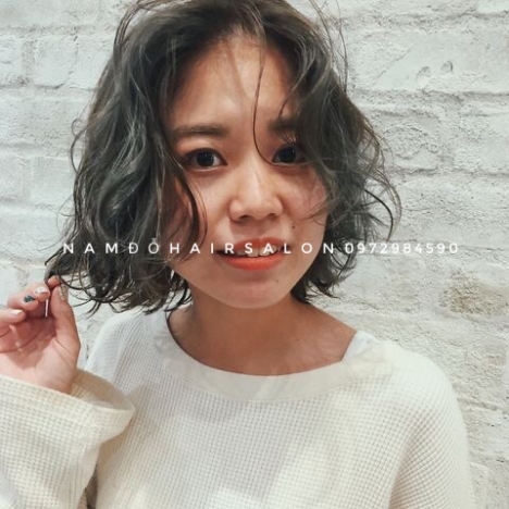 Uốn Sóng Cắt Tóc Ngắn Mái Bay Uy Tín Giá Rẻ Hoài Đức - Nam Đỗ Hair Salon