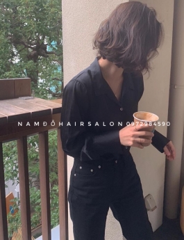Uốn Sóng Nước Cắt Tóc Ngắn Mái Bay Uy Tín Giá Rẻ Hoài Đức - Nam Đỗ Hair Salon