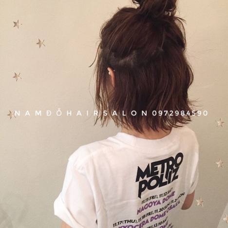 Uốn Sóng Cắt Tóc Ngang Vuông Đẹp Giá Rẻ Hoài Đức - Nam Đỗ Hair Salon