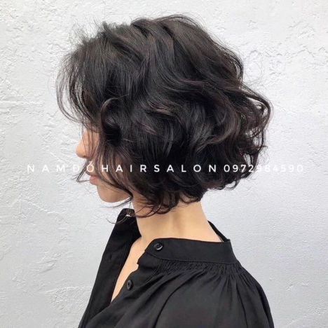 Uốn Sóng Nước Cắt Tóc Ngắn Mái Bay Đẹp Giá Rẻ Hoài Đức - Nam Đỗ Hair Salon