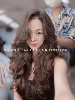 Cắt Tỉa Tóc Dài Uốn Xoăn Cụp Uy Tín Giá Rẻ Hoài Đức - Nam Đỗ Hair Salon