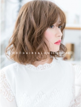 Uốn Sóng Nước Cắt Tỉa Tóc Ngắn Đẹp Giá Rẻ Hoài Đức - Nam Đỗ Hair Salon