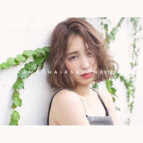 Uốn Sóng Cắt Tóc Ngắn Mái Bay Đẹp Giá Rẻ Hoài Đức - Nam Đỗ Hair Salon