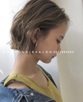 Cắt Tỉa Tóc Bob Uốn Xoăn Sóng Đẹp Giá Rẻ Hoài Đức - Nam Đỗ Hair Salon