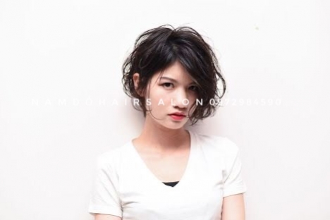 Uốn Sóng Cắt Tóc Ngắn Mái Bay Uy Tín Giá Rẻ Hoài Đức - Nam Đỗ Hair Salon