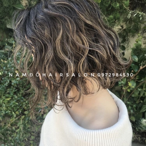 Uốn Sóng Cắt Tóc Ngắn Mái Bay Đẹp Giá Rẻ Hoài Đức - Nam Đỗ Hair Salon
