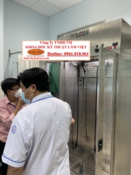 Tủ bảo quản ống nội soi bằng inox 304 đạt chuẩn