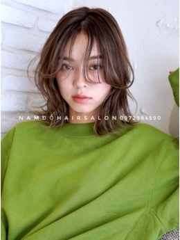 Uốn Sóng Nước Cắt Tóc Ngang Vuông Đẹp Uy Tín Giá Rẻ Hoài Đức - Nam Đỗ Hair Salon