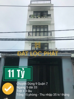 Mua nhà có sẵn dòng thu nhập ổn định theo tháng -Khu vực Trung tâm quận 7 LH Xem nhà và tư vấn