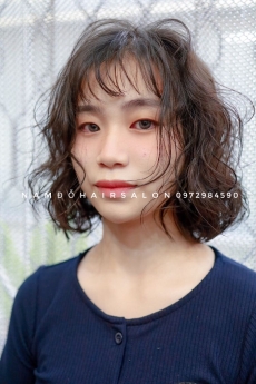 Uốn Sóng Nước Cắt Tóc Ngắn Đẹp Giá Rẻ Hoài Đức - Nam Đỗ Hair Salon