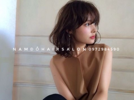 Uốn Xoăn Sóng Cắt Tỉa Tóc Ngắn Mái Mưa Đẹp Giá Rẻ Hoài Đức - Nam Đỗ Hair Salon