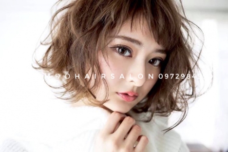 Uốn Sóng Cắt Tóc Ngắn Mái Mưa Uy Tín Giá Rẻ Hoài Đức - Nam Đỗ Hair Salon