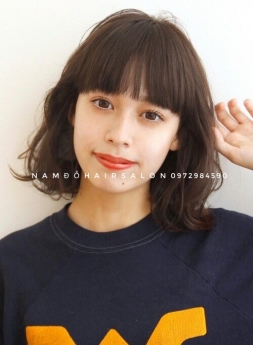 Uốn Sóng Cắt Tóc Ngắn Mái Lệch Đẹp Giá Rẻ Hoài Đức - Nam Đỗ Hair Salon