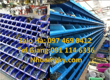 khay đựng mỹ phẩm, khay đựng dụng cụ cơ khí, hộp nhựa duy tân, Kệ phụ tùng, kệ đựng linh kiện, kệ đự