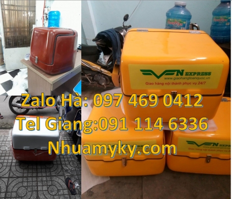 Thùng ship hàng giữ nhiệt, Thùng giao bưu phẩm Thùng giao hàng hỏa tốc, Thùng chở hàng giữ nhiệt đa