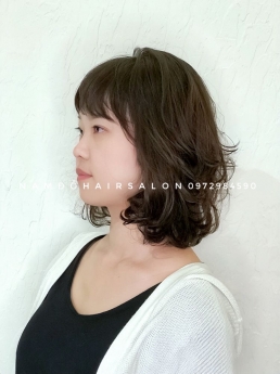 Uốn Sóng Nước Cắt Tóc Ngắn Đẹp Giá Rẻ Hoài Đức - Nam Đỗ Hair Salon