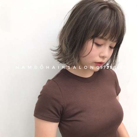 Uốn Sóng Cắt Tóc Ngang Vuông Đẹp Giá Rẻ Hoài Đức - Nam Đỗ Hair Salon