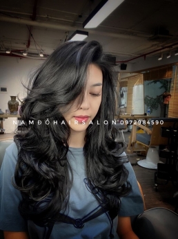 Cắt Tỉa Tóc Dài Uốn Xoăn Cụp Uy Tín Giá Rẻ Hoài Đức - Nam Đỗ Hair Salon