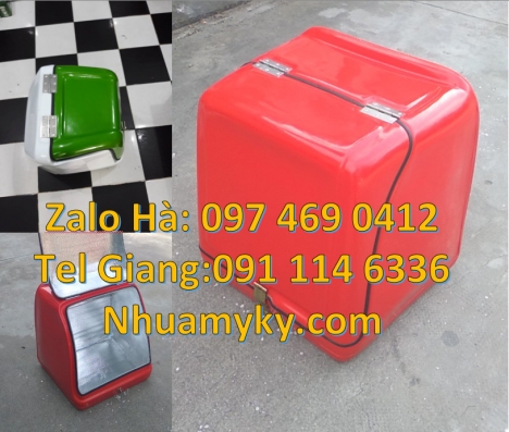 Thùng ship hàng giữ nhiệt, Thùng giao bưu phẩm Thùng giao hàng hỏa tốc, Thùng chở hàng giữ nhiệt đa