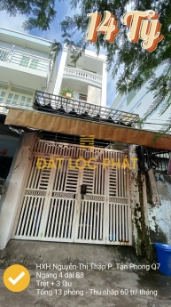 Mua nhà có sẵn dòng thu nhập ổn định theo tháng -Khu vực Trung tâm quận 7 LH Xem nhà và tư vấn