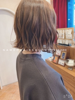 Uốn Sóng Cắt Tóc Ngang Vuông Đẹp Giá Rẻ Hoài Đức - Nam Đỗ Hair Salon
