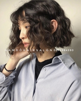 Uốn Xoăn Sóng Lọn To Cắt Tóc Bob Đẹp Giá Rẻ Hoài Đức - Nam Đỗ Hair Salon