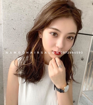 Uốn Xoăn Sóng Cắt Tóc Lỡ Mái Lệch Đẹp Giá Rẻ Hoài Đức - Nam Đỗ Hair Salon