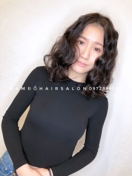 Uốn Xoăn Sóng Lọn To Cắt Tóc Lỡ Mái Bay Đẹp Giá Rẻ Hoài Đức - Nam Đỗ Hair Salon
